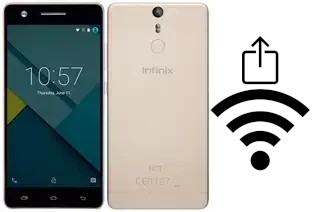 Come generare un codice QR con la password Wi-Fi su un Infinix Hot S