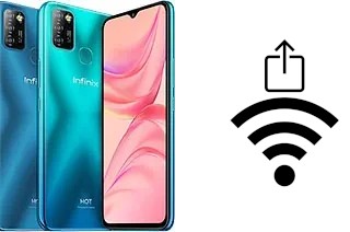 Come generare un codice QR con la password Wi-Fi su un Infinix Hot 10 Lite