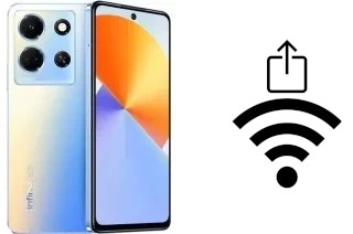 Come generare un codice QR con la password Wi-Fi su un Infinix Note 30