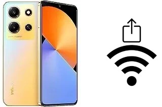 Come generare un codice QR con la password Wi-Fi su un Infinix Note 30i