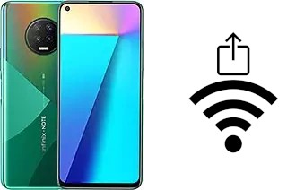 Come generare un codice QR con la password Wi-Fi su un Infinix Note 7