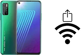 Come generare un codice QR con la password Wi-Fi su un Infinix Note 7 Lite