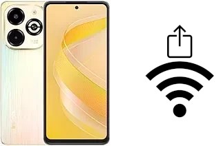 Come generare un codice QR con la password Wi-Fi su un Infinix Smart 8 Plus