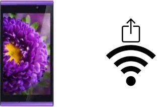 Come generare un codice QR con la password Wi-Fi su un InFocus M310 Charm Purple