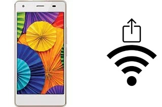 Come generare un codice QR con la password Wi-Fi su un Intex Aqua Ace