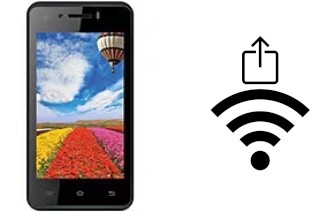 Come generare un codice QR con la password Wi-Fi su un Intex Aqua Y2 Remote