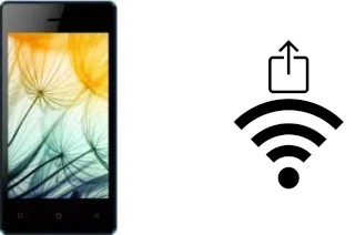 Come generare un codice QR con la password Wi-Fi su un Karbonn A1 Indian