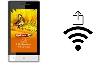 Come generare un codice QR con la password Wi-Fi su un Karbonn A6