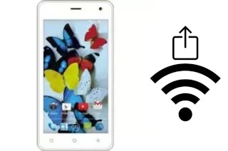 Come generare un codice QR con la password Wi-Fi su un Karbonn A7 Turbo