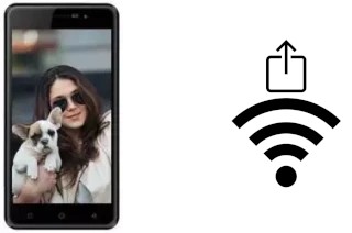 Come generare un codice QR con la password Wi-Fi su un Karbonn K9 Smart Selfie