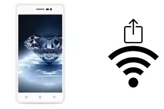 Come generare un codice QR con la password Wi-Fi su un Karbonn K9 Smart