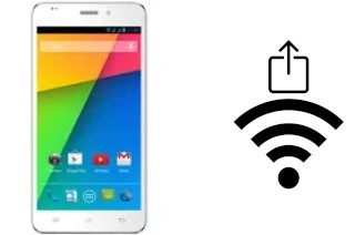 Come generare un codice QR con la password Wi-Fi su un Karbonn Titanium Hexa