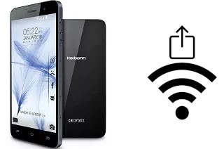 Come generare un codice QR con la password Wi-Fi su un Karbonn Titanium Mach Two S360