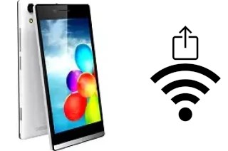 Come generare un codice QR con la password Wi-Fi su un Karbonn Titanium S25 Klick