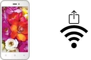 Come generare un codice QR con la password Wi-Fi su un Karbonn Titanium Vista 4G