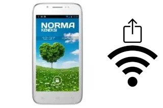 Come generare un codice QR con la password Wi-Fi su un KENEKSI Norma