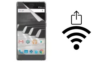 Come generare un codice QR con la password Wi-Fi su un Komu K45