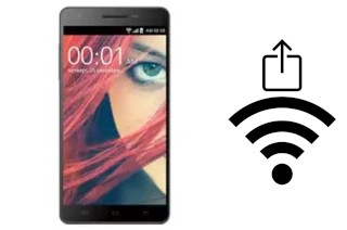 Come generare un codice QR con la password Wi-Fi su un KREZ SL502B4 DUO 3G