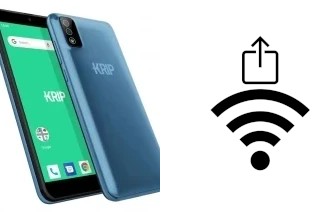 Come generare un codice QR con la password Wi-Fi su un Krip K6b