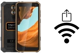 Come generare un codice QR con la password Wi-Fi su un Kruger-Matz DRIVE 6S