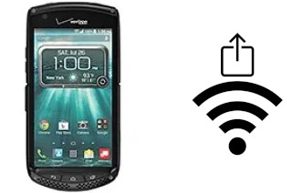 Come generare un codice QR con la password Wi-Fi su un Kyocera Brigadier