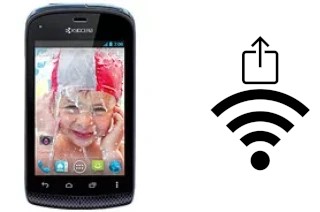 Come generare un codice QR con la password Wi-Fi su un Kyocera Hydro C5170