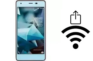 Come generare un codice QR con la password Wi-Fi su un Kyocera Digno A