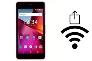 Come generare un codice QR con la password Wi-Fi su un Kyocera Digno G