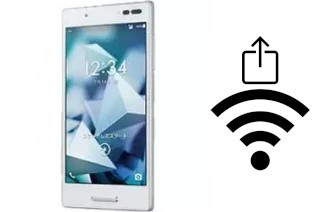 Come generare un codice QR con la password Wi-Fi su un Kyocera Digno V