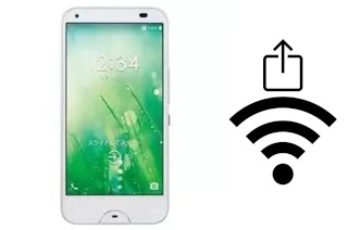 Come generare un codice QR con la password Wi-Fi su un Kyocera Digno W