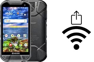 Come generare un codice QR con la password Wi-Fi su un Kyocera DuraForce Pro 2