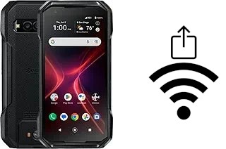 Come generare un codice QR con la password Wi-Fi su un Kyocera DuraForce Pro 3