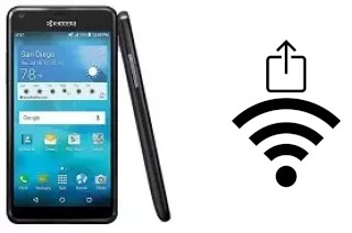 Come generare un codice QR con la password Wi-Fi su un Kyocera Hydro Shore