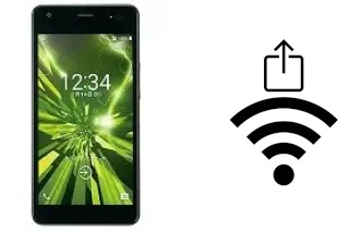 Come generare un codice QR con la password Wi-Fi su un Kyocera miraie f KYV39