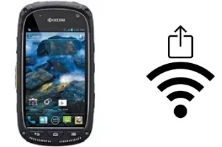 Come generare un codice QR con la password Wi-Fi su un Kyocera Torque E6710