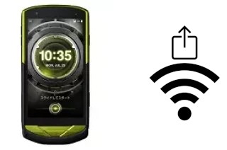 Come generare un codice QR con la password Wi-Fi su un Kyocera Torque G02