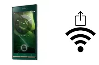 Come generare un codice QR con la password Wi-Fi su un Kyocera Urbano V03