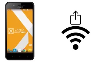 Come generare un codice QR con la password Wi-Fi su un Lanix Ilium LT520