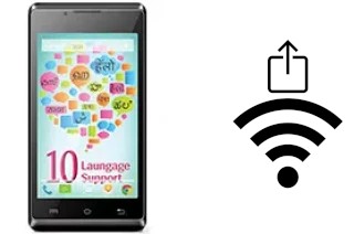 Come generare un codice QR con la password Wi-Fi su un Lava Iris 402e