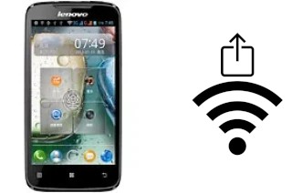 Come generare un codice QR con la password Wi-Fi su un Lenovo A390