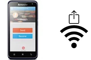 Come generare un codice QR con la password Wi-Fi su un Lenovo A526