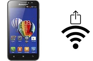 Come generare un codice QR con la password Wi-Fi su un Lenovo A606