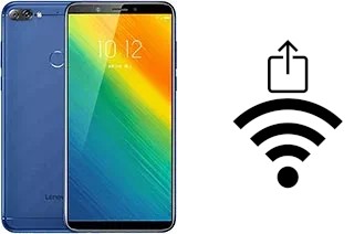 Come generare un codice QR con la password Wi-Fi su un Lenovo K5 Note (2018)