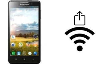 Come generare un codice QR con la password Wi-Fi su un Lenovo P780