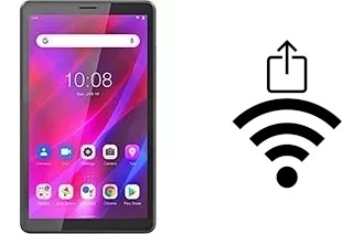 Come generare un codice QR con la password Wi-Fi su un Lenovo Tab M7 (3rd Gen)