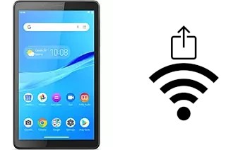 Come generare un codice QR con la password Wi-Fi su un Lenovo Tab M7