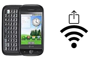 Come generare un codice QR con la password Wi-Fi su un LG KH5200 Andro-1