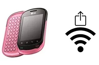 Come generare un codice QR con la password Wi-Fi su un LG Optimus Chat C550