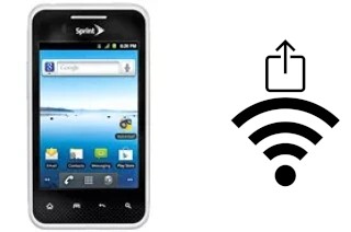 Come generare un codice QR con la password Wi-Fi su un LG Optimus Elite LS696