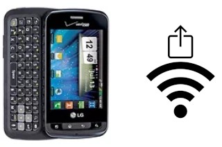 Come generare un codice QR con la password Wi-Fi su un LG Enlighten VS700